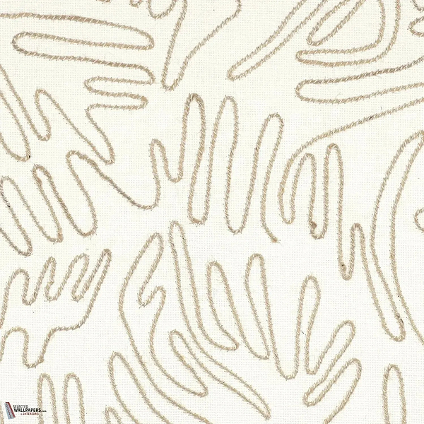 Silvara behang-Casamance-Blanc Naturel Clair-Rol-Selected Wallpapers-Interiors