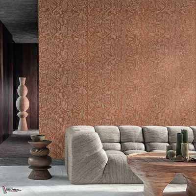 Silvara behang-Casamance-Selected Wallpapers-Interiors
