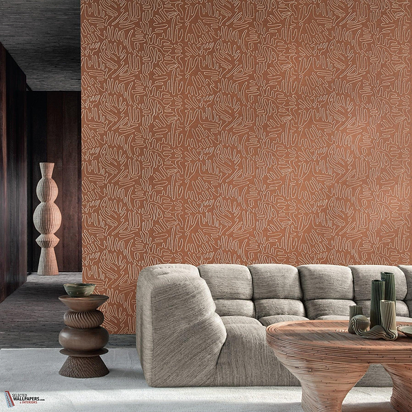 Silvara behang-Casamance-Selected Wallpapers-Interiors