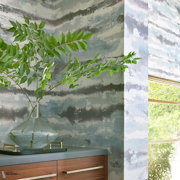 Silver Lining behang-Thibaut-Selected Wallpapers-Interiors