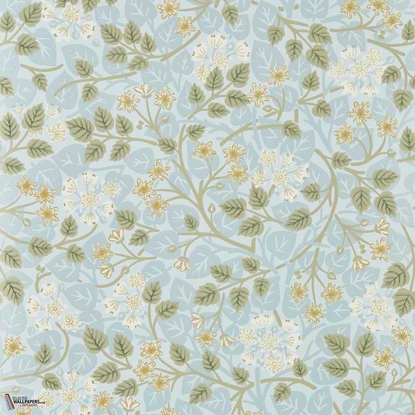 Silver lime behang-Sanderson-Mineral/ gooseberry-Rol-Selected Wallpapers-Interiors