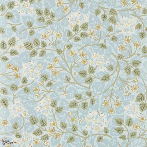 Silver lime behang-Sanderson-Mineral/ gooseberry-Rol-Selected Wallpapers-Interiors