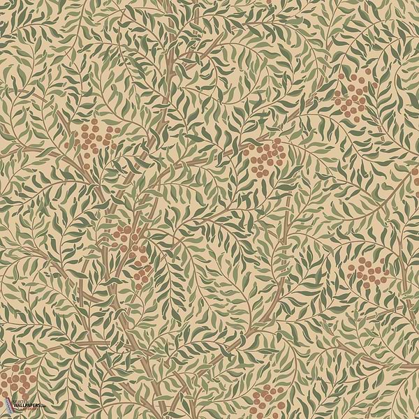 Simon behang-Sandberg-Garden green-Rol-Selected Wallpapers-Interiors