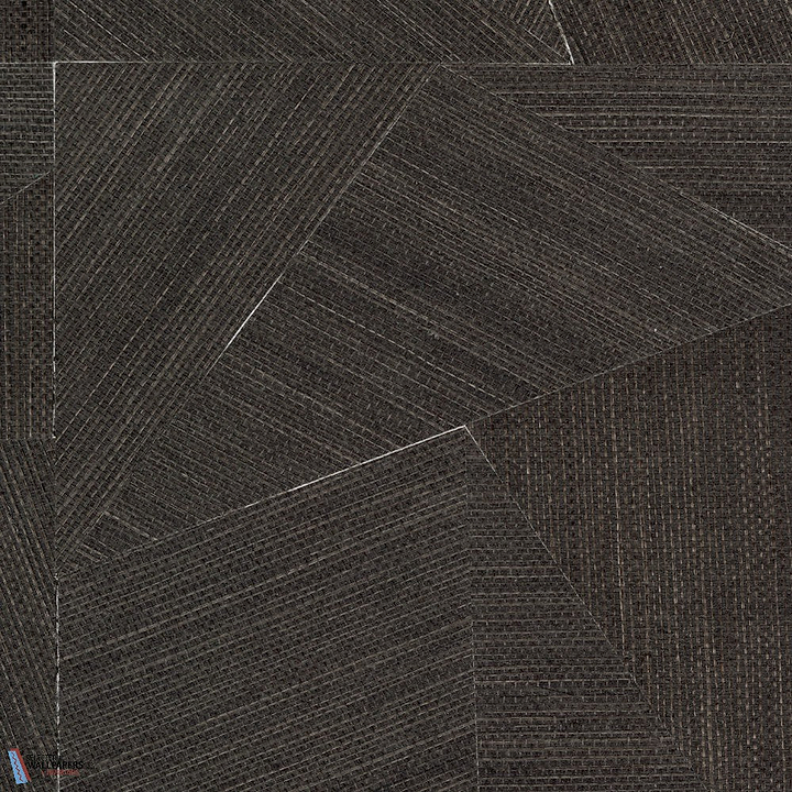 Sisal Eclat-CMO Paris-wallpaper-behang-Tapete-wallpaper-Noir-Meter (M1)-Selected Wallpapers