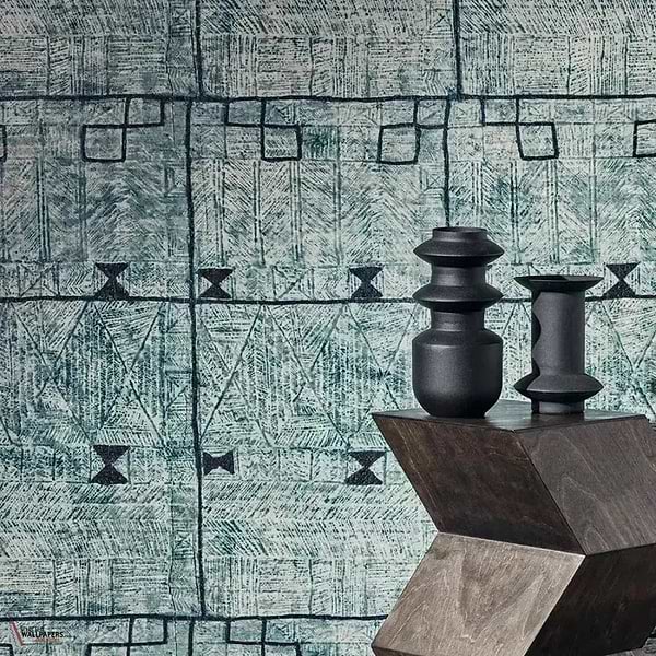 Siwa behang-Pierre Frey-Selected Wallpapers-Interiors