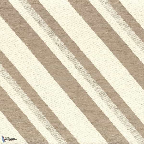 Slalom stof-Casamance-Kissen-Cushion-Beige-Meter (M1)-Selected Interiors