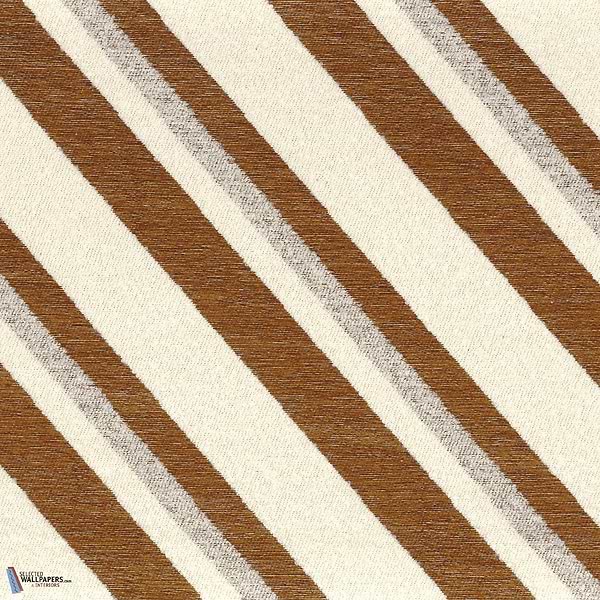 Slalom stof-Casamance-Kissen-Cushion-Camel-Meter (M1)-Selected Interiors