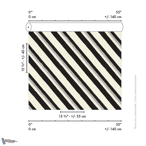 Slalom stof-Casamance-Kissen-Cushion-Selected Interiors