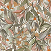 Solandra behang-Casamance-wallpaper-tapete-Ivoire/Vert Amande-Rol-Selected-Wallpapers-Interiors