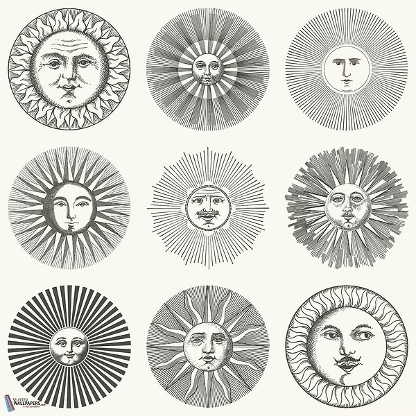 Soli-behang-Tapete-Cole & Son-Black & White-Rol-123/1001-Selected Wallpapers