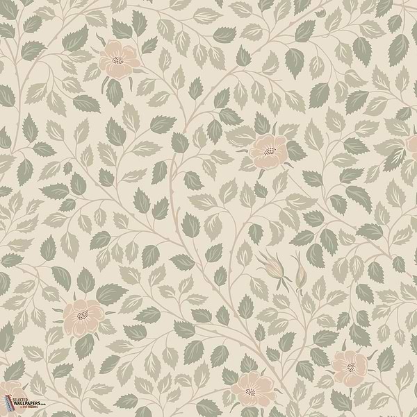 Solliden behang-Sandberg-Spring green-Rol-Selected Wallpapers-Interiors