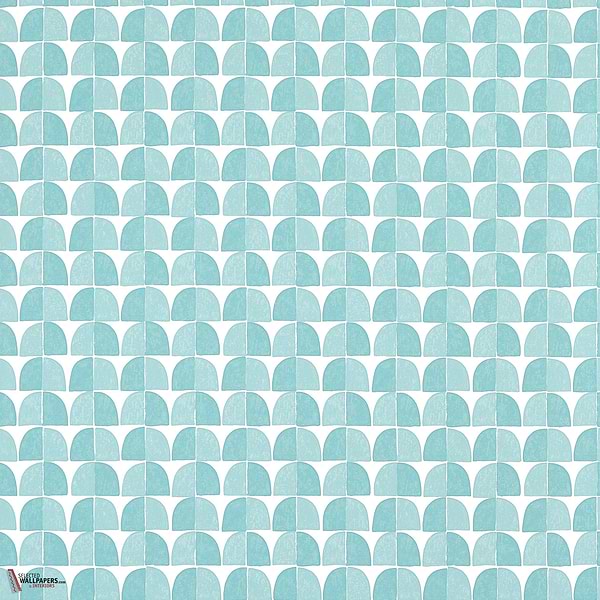 Solsbury behang-Thibaut-Turquoise-Rol-Selected Wallpapers-Interiors