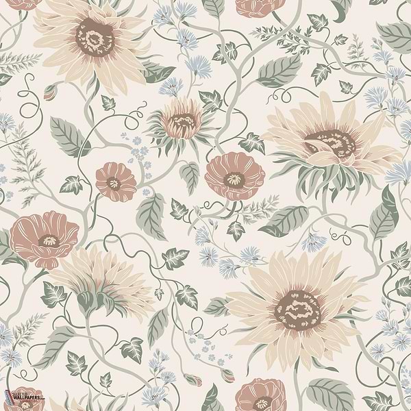 Solveig behang-Sandberg-Colorful-Rol-Selected Wallpapers-Interiors