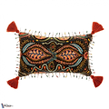 Soul Sacrifice Kussen-Kussen-Mind the Gap-Kissen-Cushion-Black/Red-50 x 30 cm-Selected Interiors