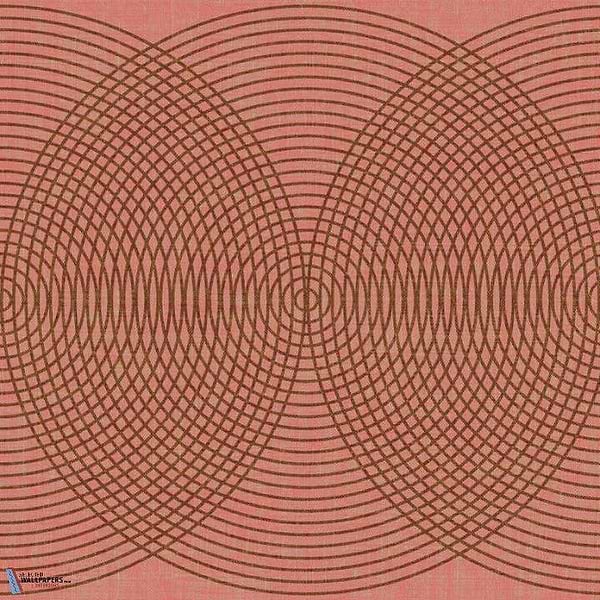 Sound Wave-Behang-Tapete-Texam-Red Bindi-Meter (M1)-EL16-Selected Wallpapers