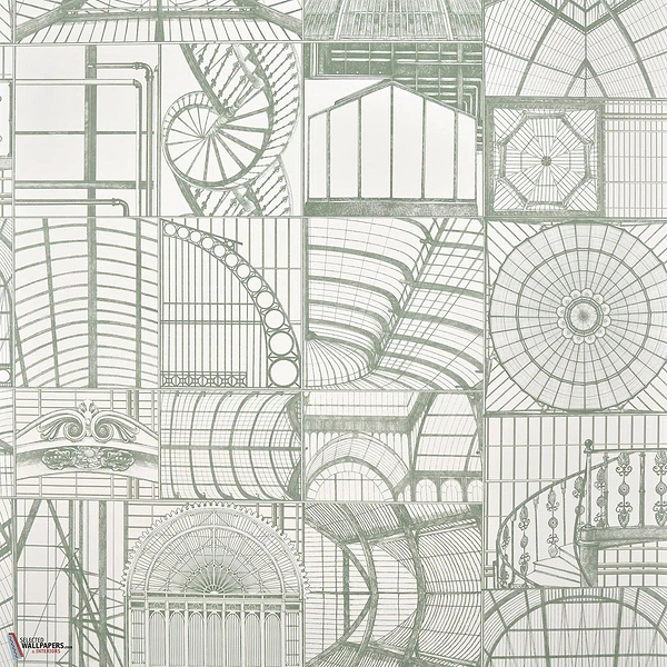 Sous la Verrière wallpaper-Pierre Frey-Argile-Meter (M1)-Selected Wallpapers-Interiors