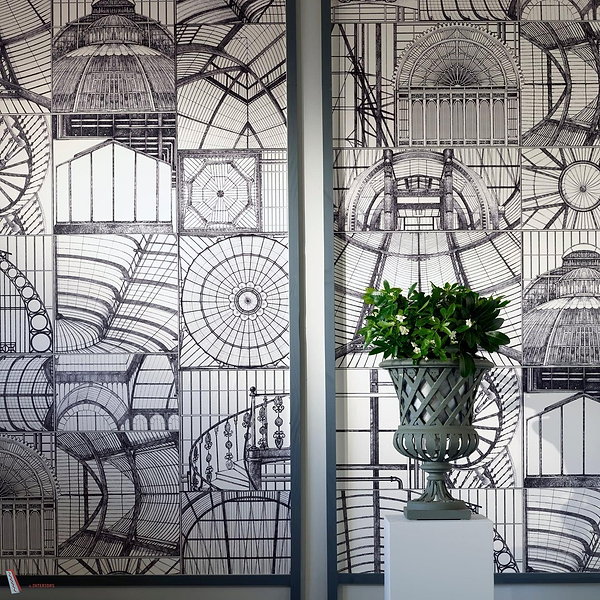 Sous la Verrière wallpaper-Pierre Frey-Selected Wallpapers-Interiors