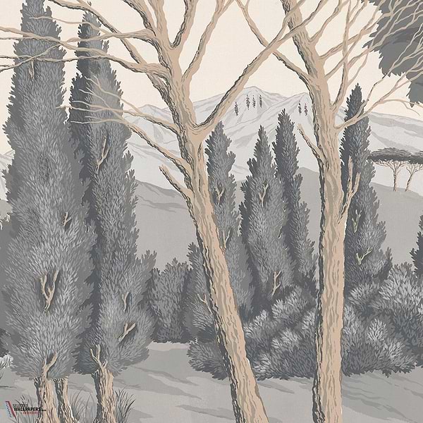 Sovana behang-Les Dominotiers-Selected Wallpapers-Interiors