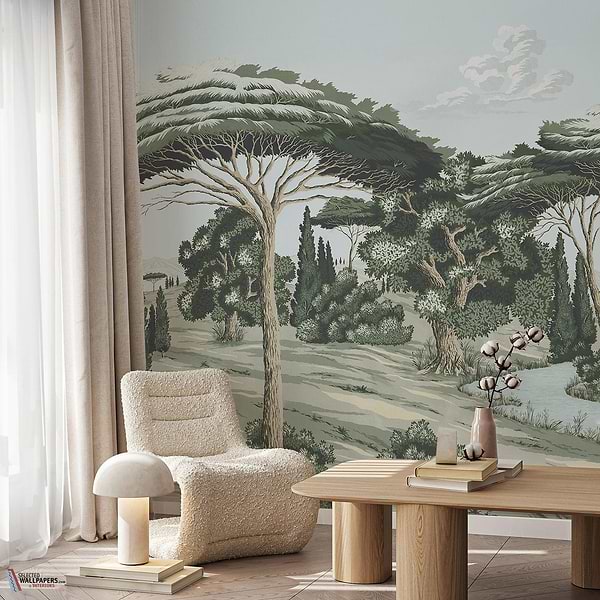 Sovana behang-Les Dominotiers-Selected Wallpapers-Interiors
