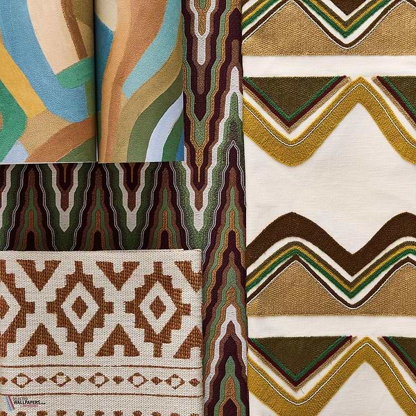 Ochre/Turquoise/Forest