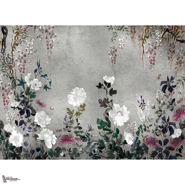 Spring Festival behang-Coordonne-Silver-Metallics-M2-Selected Wallpapers-Interiors