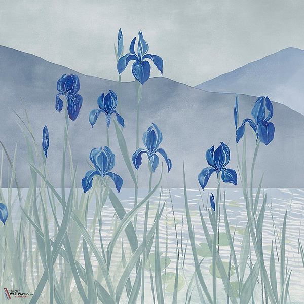 Spring Lake behang-Les Dominotiers-Selected Wallpapers-Interiors