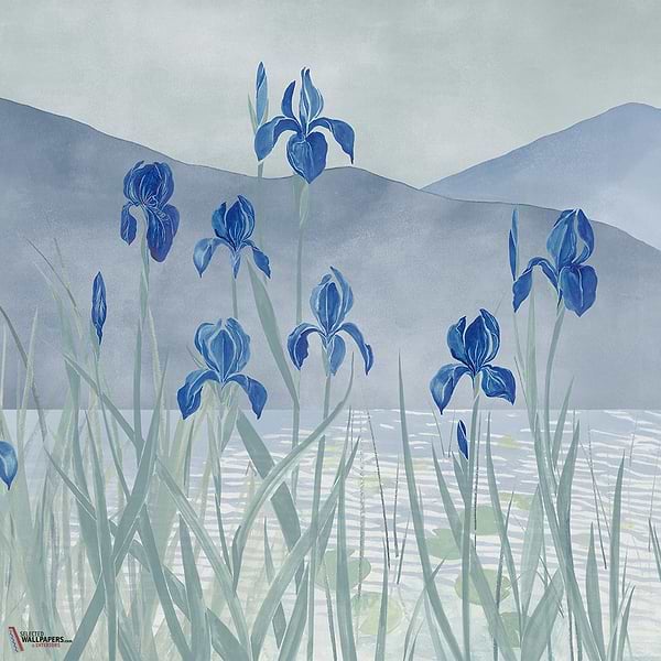 Spring Lake behang-Les Dominotiers-Selected Wallpapers-Interiors