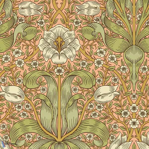 Spring Thicket-behang-tapete-wallpaper-Morris & Co-Fruit Punch-Rol-Selected-Wallpapers-Interiors