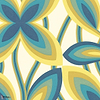 Starflower behang-Little Greene-Selected Wallpapers-Interiors
