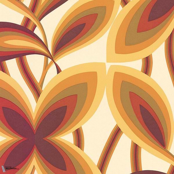 Starflower behang-Little Greene-Selected Wallpapers-Interiors