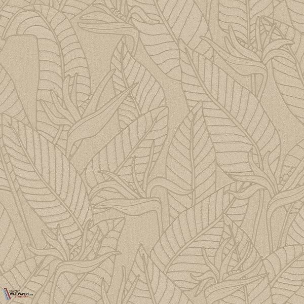 Strelitzia behang-Arte-wallpaper-tapete-Jute-Rol-Selected-Wallpapers-Interiors