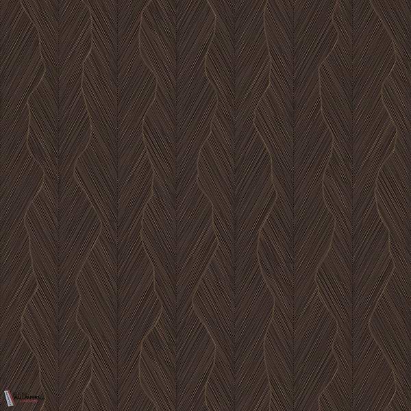 Strie behang-Casamance-Noir/Dore-Rol-Selected Wallpapers-Interiors