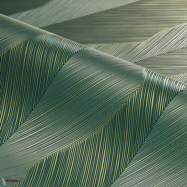 Strie behang-Casamance-Selected Wallpapers-Interiors