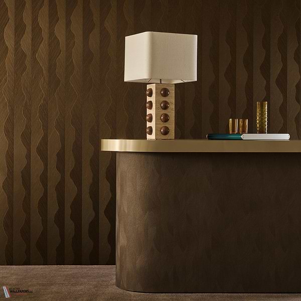 Strie behang-Casamance-Selected Wallpapers-Interiors