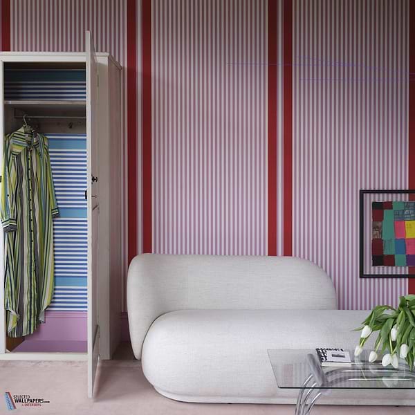 Stripe-Wallpaper-Farrow & Ball-Selected Wallpapers