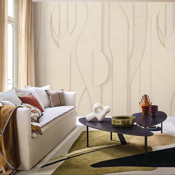 Stuc behang-Casamance-Selected Wallpapers-Interiors