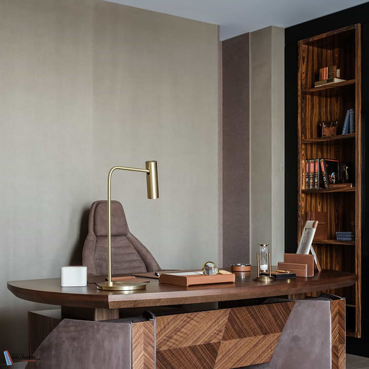 Suede-Behang-Tapete-Tissage Mahieu-Selected Wallpapers