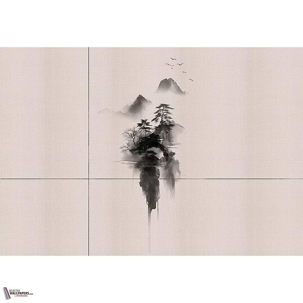Sumie #1 #2 #3 behang-behang-LondonArt-Selected Wallpapers &amp; Interiors