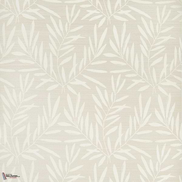 Summer leaves behang-Thibaut-Beige-Rol-Selected Wallpapers-Interiors