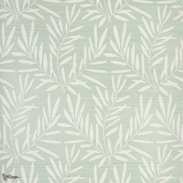 Summer leaves behang-Thibaut-Willow-Rol-Selected Wallpapers-Interiors