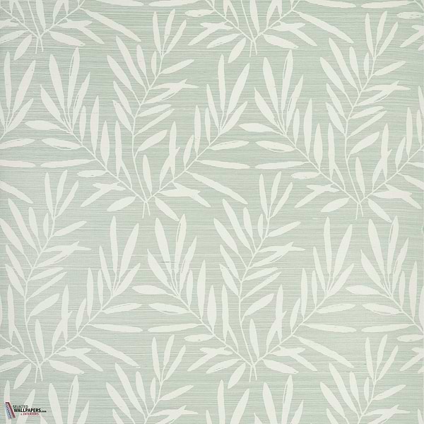 Summer leaves behang-Thibaut-Willow-Rol-Selected Wallpapers-Interiors