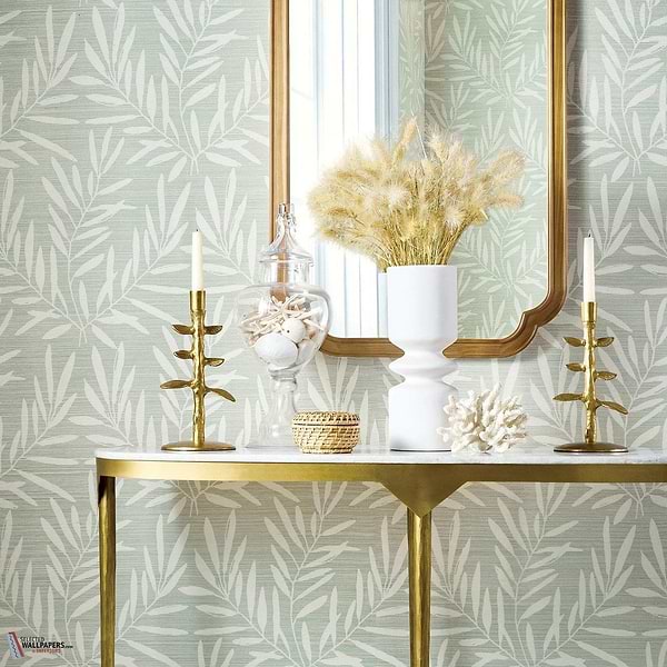 Summer leaves behang-Thibaut-Selected Wallpapers-Interiors