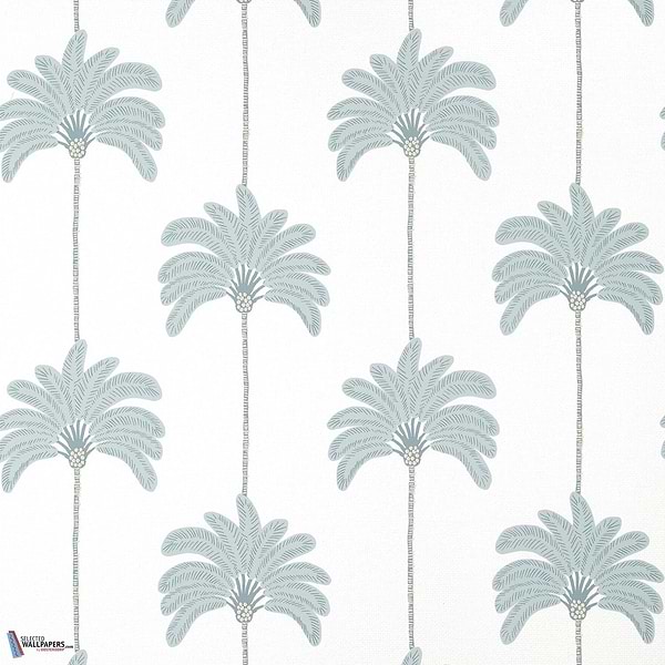 Sunset Boulevard-Behang-Tapete-Thibaut-Spa Blue-Rol-T13943-Selected Wallpapers