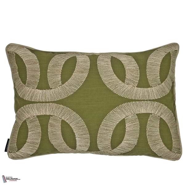 Sur Un Fil kussen-Casamance-Olive-40 x 60 cm-Selected Wallpapers-Interiors