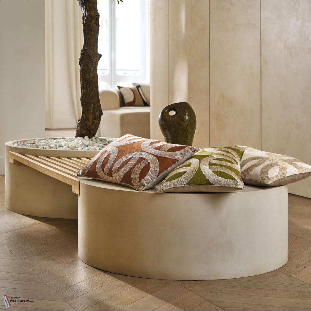 Sur Un Fil kussen-Casamance-Selected Wallpapers-Interiors