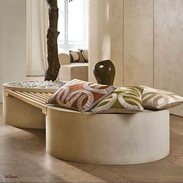 Sur Un Fil kussen-Casamance-Selected Wallpapers-Interiors