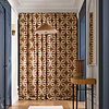 Sur Un Fil fabric-Casamance-Selected Wallpapers-Interiors