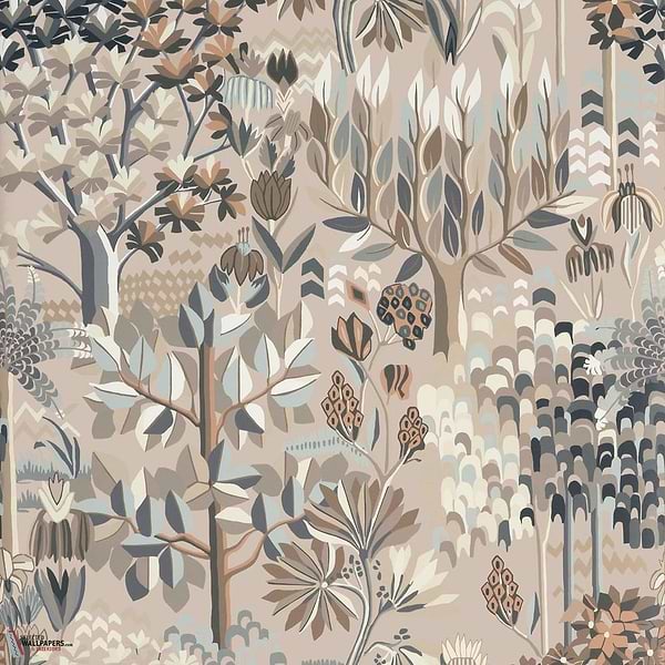 Alpine behang-Thibaut-Birch-Rol-Selected Wallpapers-Interiors