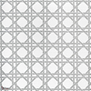 Canary trellis behang-Thibaut-Metallic silver-Rol-Selected Wallpapers-Interiors