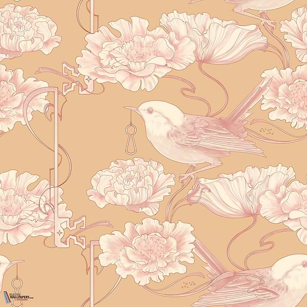 The Magic Lock behang-Inkiostro Bianco-3-Vinyl 68 cm-M2-Selected Wallpapers-Interiors